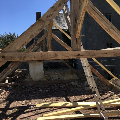 Charpente des communs