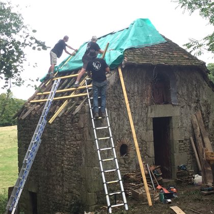 Toiture du Poulailler